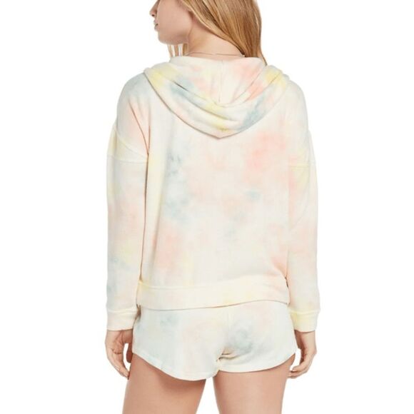 VOLCOM WOMEN’S LIVED IN LOUNGE ZIP HOODIE FLEECE WITH A KANGAROO POCKET NWO/T - Picture 2 of 5